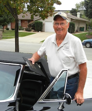 Bill Krieger and his 1965 Vette